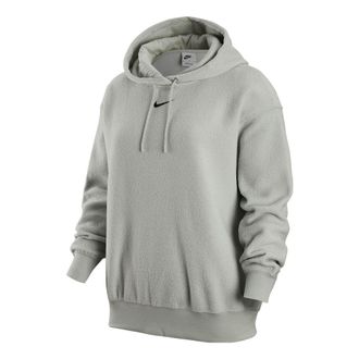 Nike (WMNS) Nike Sportswear Logo Hoodie Grey DV7100-014