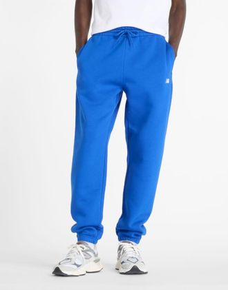 New Balance Sport Essentials - Joggers blu in pile