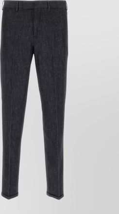 Pantaloni Torino midnight blend cotton trousers