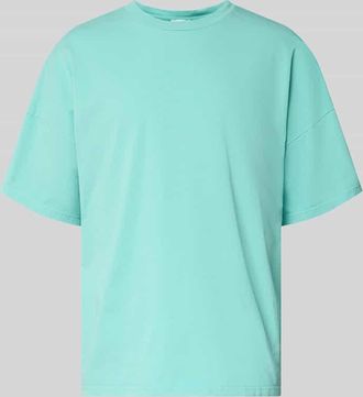 American Vintage American Vintage T-Shirt mit geripptem Rundhalsausschnitt Modell FIZVALLEY in Mint, Gr&ouml;&szlig;e M/L