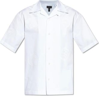 Lacoste Heren, Overhemden, Wit, Maat: 2XL Katoen