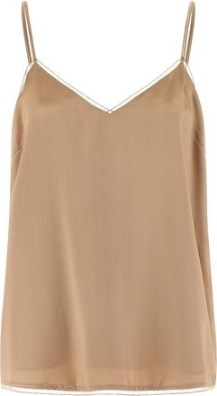 Fabiana Filippi Beige Lingerie top