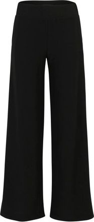 Vera Mont Broeken, Dames, Zwart, S, Wijde Pijpen Moderne Pasvorm Broek