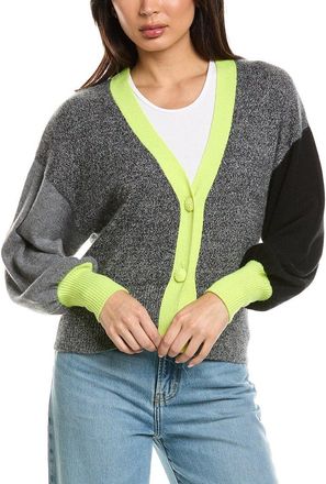 Brodie Colorblock Balloon Sleeve Cardigan