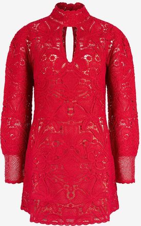 Twinset Kurzes Kleid aus Spitze