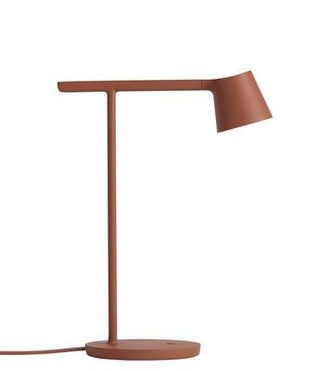 MUUTO Tip LED Table lamp metal orange brown /Metal - Tilting - Muuto Brown