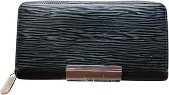 Louis Vuitton Pre-owned Wallets, male, Black, Size: ONE SIZE Pre-owned Zippy Wallet Epi Long Wallet