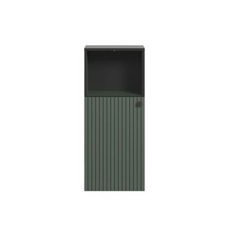 Calicosy Mueble bajo de ba&ntilde;o con 1 puerta L40 cm - Verde y Negro