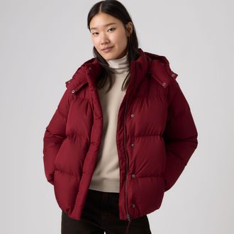Levi's Tate Bubble Puffer - Womens - XS - Red