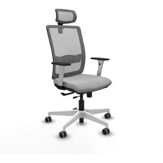 Piqueras y Crespo Piqueras Y Crespo Silla De Oficina Gris Claro