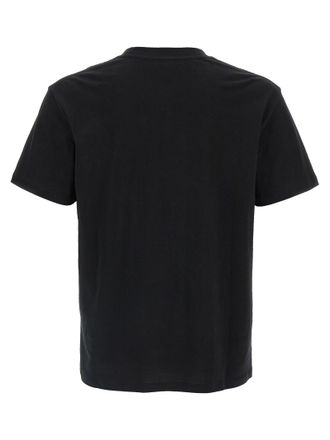 Valentino Garavani VLogo Patch Cotton T-Shirt - Black