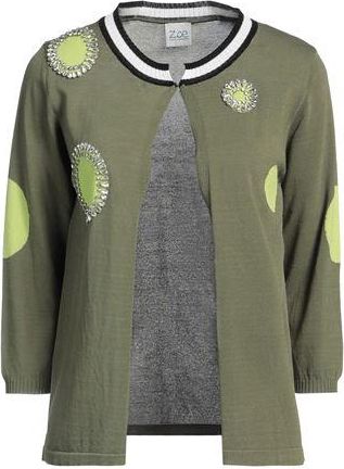 Z.o.e. Zone of embroidered MAGLIERIA - Cardigan su YOOX.COM