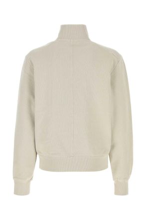Entire studios Mens Chalk Cotton Sweatshirt Offwhite Exterior: Maglie