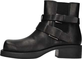 Ash Leren Enkellaars - Dames - Chelseaboots - Zwart - 41 EU - Leer - Schoenen