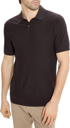 Theory Soris T-Light Polo in Brownwood at Nordstrom, Size Xx-Large