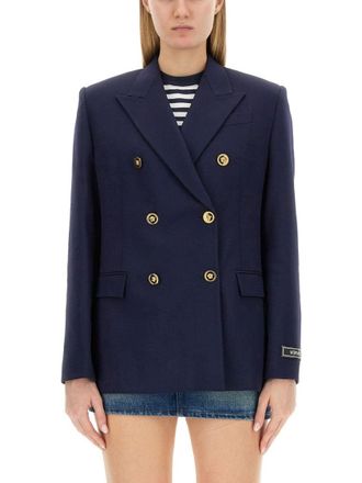 Versace Double-Breasted Blazer