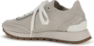 Brunello Cucinelli Womens Leather Sneakers Quartz Trainers