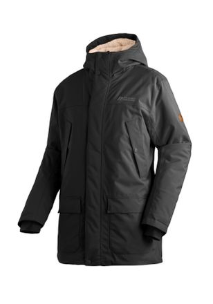 Maier Sports Funktionsjacke MAIER SPORTS SENNE, Herren, Gr. 48, schwarz, 100% Polyester, Jacken Funktionsjacke, Herren Outdoor-Jacke, wind/wasserdicht, 6 ger&auml;umige