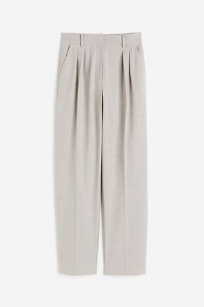 H&M Hose im Tapered-Schnitt - Helles Greige
