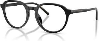 Dolce & Gabbana 50mm Phantos optical glasses in Black at Nordstrom