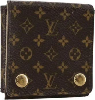 Louis Vuitton Pre-owned Canvas pouches - Dames - Vintage Accessoires - Bruin - ONE Size - Vintage