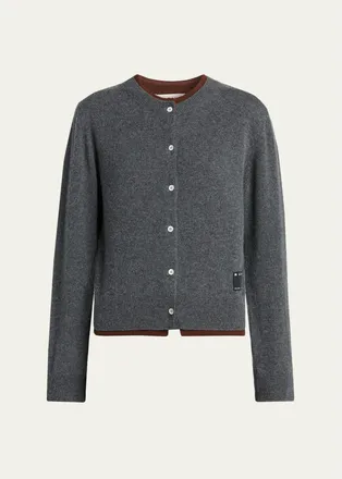 Marni Cashmere Double-Trim Cardigan