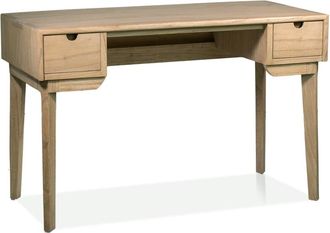 Moycor Escritorio de madera beige anch. 120 cm