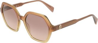 Liu Jo LJ823S 211 Womens Sunglasses Brown Size 55