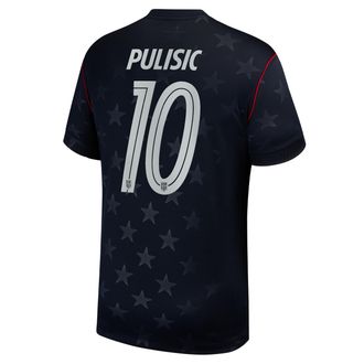 Nike Christian Pulisic USMNT 2026 Stadium Away Nike Mens Dri-FIT Soccer Jersey in Blue | NN203943368-USM
