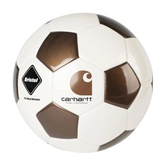 Carhartt Work in Progress Carhartt Wip, Sport Accessories, male, Brown, Size: ONE SIZE Soccer Ball Synthetic Leather