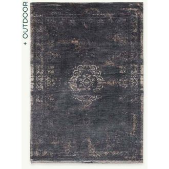 Louis De Poortere MEDALLION DESIGN - FADING WORLD MEDALLION TAPPETO - Prodotto in Belgio - Tessuto piatto jacquard meccanico - Rifinito a mano - Antiscivolo naturale