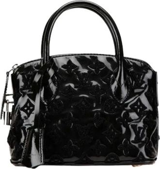 Louis Vuitton Pre-owned Handbags, female, Black, Size: ONE SIZE Pre-owned Vintage Leather Handbag
