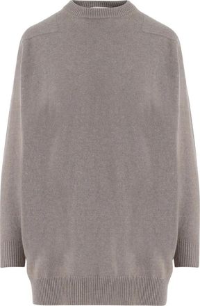 Jil Sander Truien - Dames - Ronde hals truien - Beige - M - Truien & Vesten