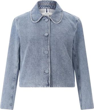 Frame Denim Denim Jassen - Dames - Spijkerjassen - Blauw - M - Denim - Jassen