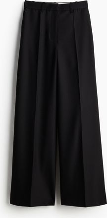 H&M Elegante Hose mit Bügelfalten - Schwarz