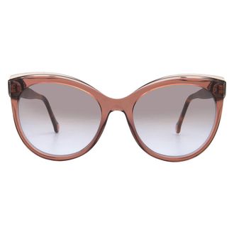 Carolina Herrera Brown Violet Cat Eye Ladies Sunglasses HER 0175/S 0NUX/QR 57