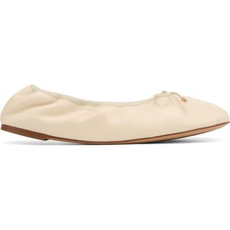 Naked Wolfe Scrunch Flats in Cream at Nordstrom, Size 40
