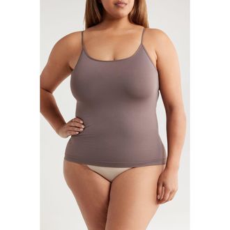 Nordstrom Seamless Layering Camisole in Grey Plum at Nordstrom Rack, Size 1 X