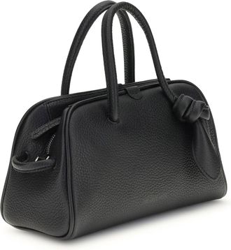 Jacquemus Womens Le Petit Turismo Bag Black Calf Leather Bos Taurus Handbags Hand