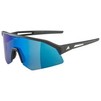 Alpina Sonic HR Q-Lite Mirror Cat. 3 Velobrille - Unisex | blau
