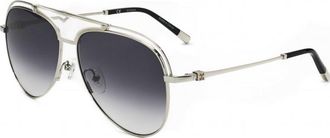 Escada Womens SESB75F-579-59 SESB75F 59 579 Sunglasses - Metallic - One Size