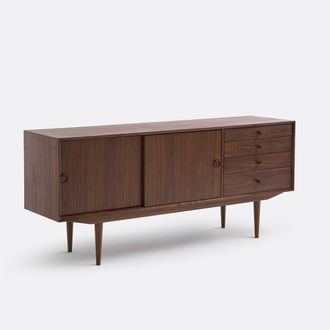 La Redoute Interieurs Vintage buffetkast met 2 deuren en 4 lades Quilda