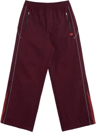 adidas Los Angeles Venice Wind Pants Relaxed Pants Burgundy JX3800