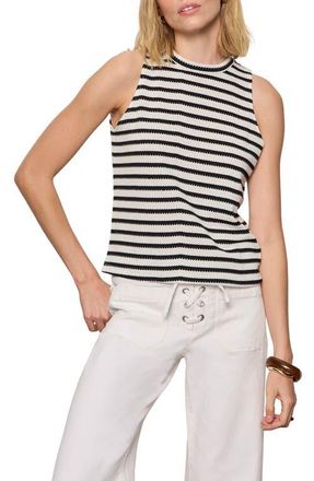 Sanctuary Campari Stripe Tank in Macrame White at Nordstrom, Size Xx-Small P
