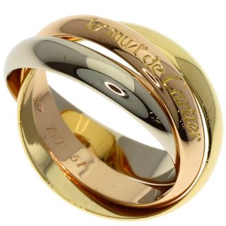 Cartier Yellow Gold (18K) Pink Gold (18K) White Gold (18K) Band Ring (Pre-Owned)