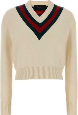 Gucci Ivory Wool Sweater