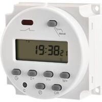 OEM Interruptor/rel&eacute; Digital Programable Con Pantalla Lcd Cn101a Dc 12v 16 Amp Spst - Crezuo