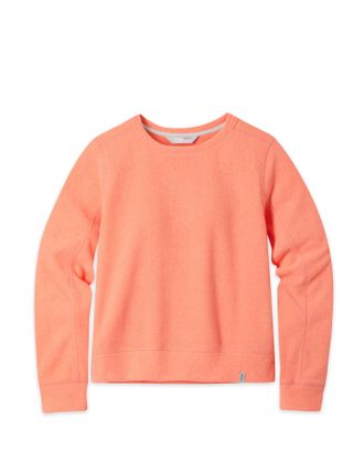 Stio | Womens Turpin Fleece Crew Top, Size Extra Small in Ember Heather