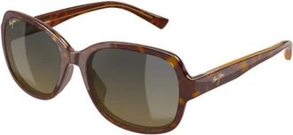 Maui Jim Hiluhilu Zonnebrillen - Dames - Zonnebrillen - Bruin - 55 MM - Accessoires
