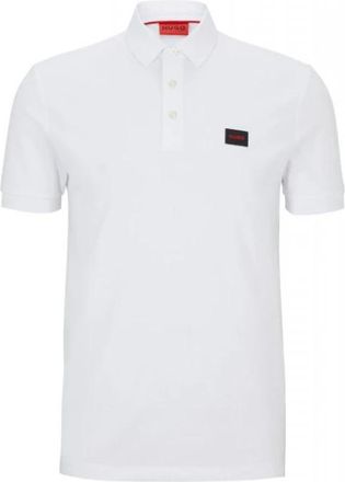 HUGO BOSS Dereso 232 Polo - Heren - Polos - Wit - XL - Katoen - Tops